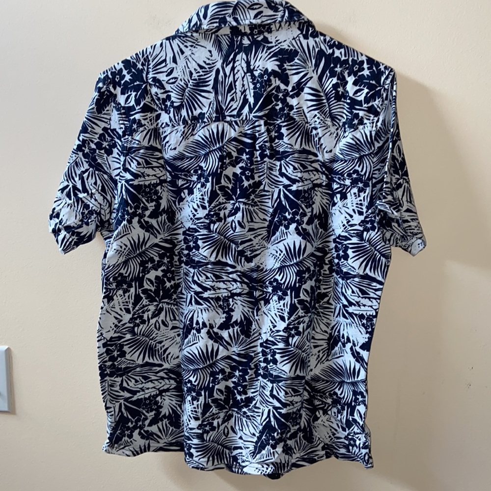 Goodfellow & Co. Men's Short Sleeve Button Down Shirt Floral size medium - Picture 5 of 5